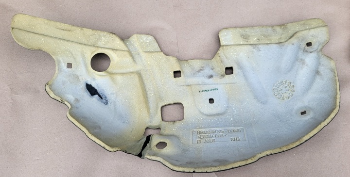Schalldämmung Blende Abdeckung des Kotflügels NADKOLA rechts heck HYUNDAI TUCSON II III LIFT