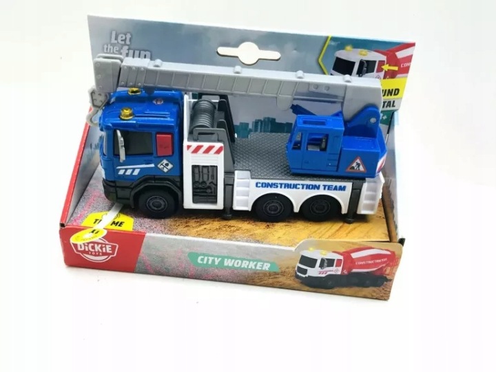 Кран city worker Dickie Toys 0000 (виставковий)