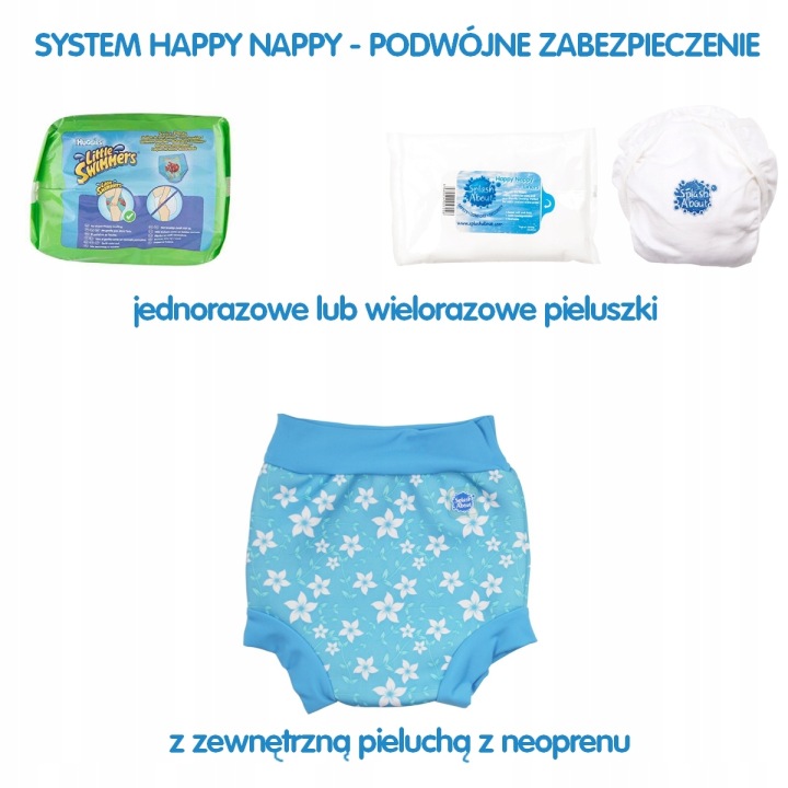 Бавовняний підгузок для плавання Nappy Wrap XS/S — фото 7
