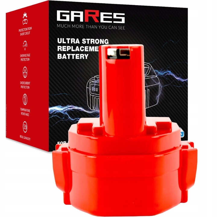 Baterie Akumulátor pro Makita PA12 1250 193059-5 ML120 6835D 6980FD 12V 3Ah