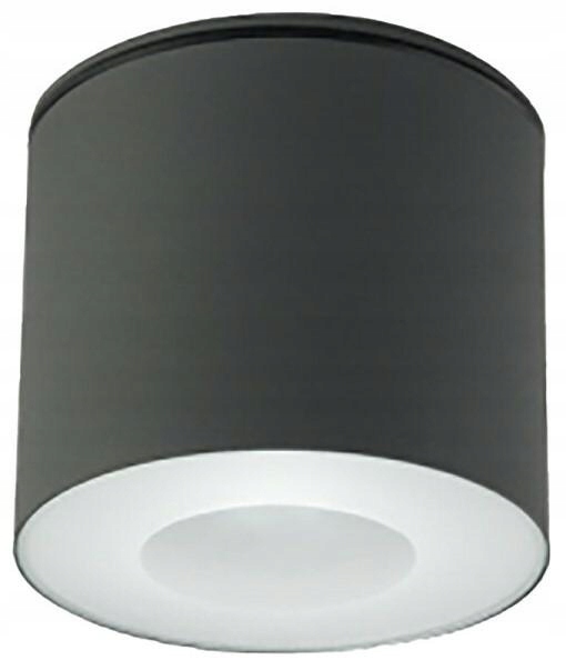 Stropní Svítidlo Hexa Černá 1xGU10 IP44 Závěsná lampa do pokoje do pracovny