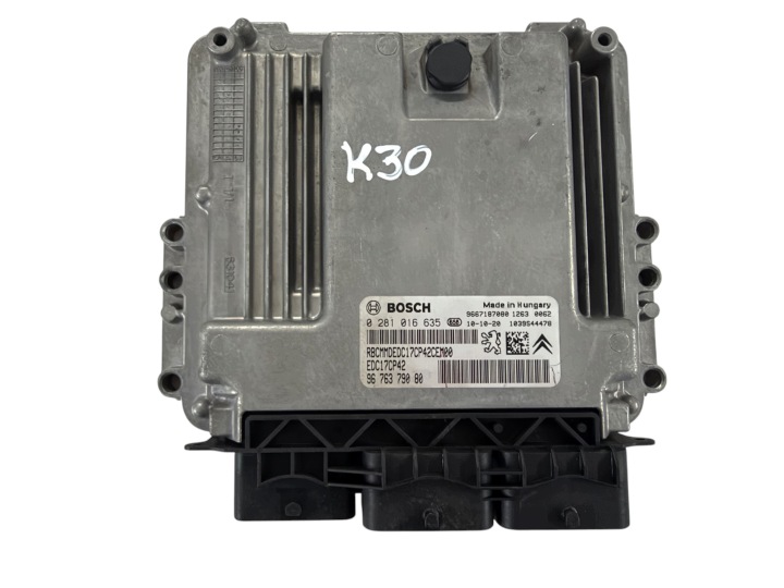 computer bedienteil des motors CITROEN C5 III X7 PEUGEOT 2.2 HDI 9676379080
