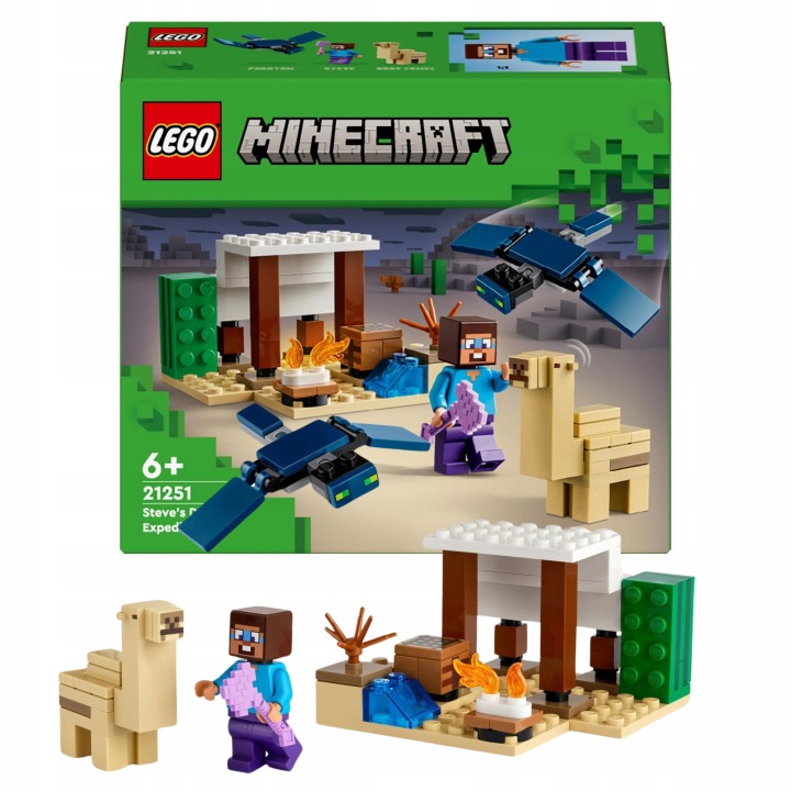 Lego 21251 Minecraft Пустельна подорож Steve'a Уцінка — фото 11