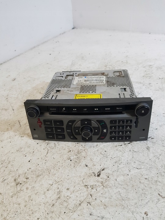 RADIO fabbrica navigazione PEUGEOT 407 96565708YW