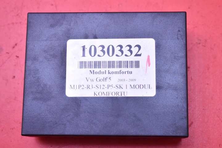 komfortsteuergerät 1K0959433BT VW GOLF 5 V 1.4 TSI 122 KM 03-09