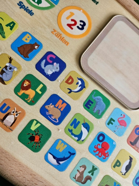 VTECH інтерактивний планшет дерев'яний, іграшка для дітей (виставковий) — фото 8