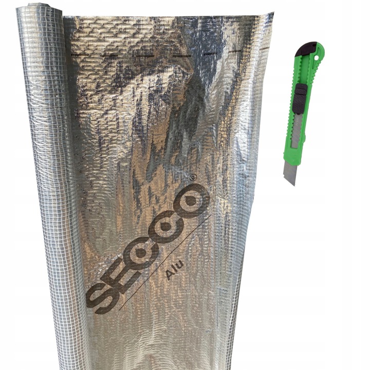 Fólie Střešní Fólie Secco Alu 110 g 15 m² Alu Páska