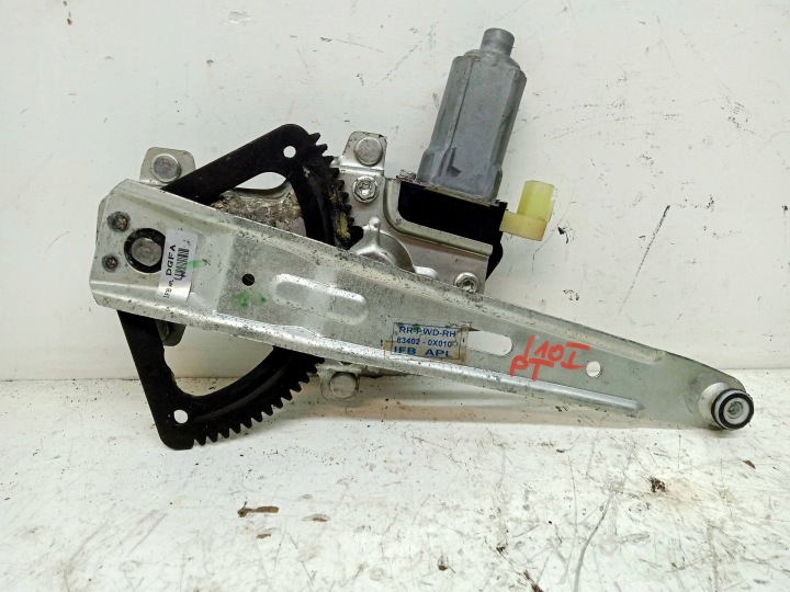 mechanism window regulator right rear part HYUNDAI i10 83402-0X010
