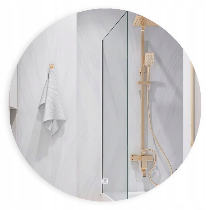 Zrcadlo 60 cm Antipara, stmívání, změna barvy