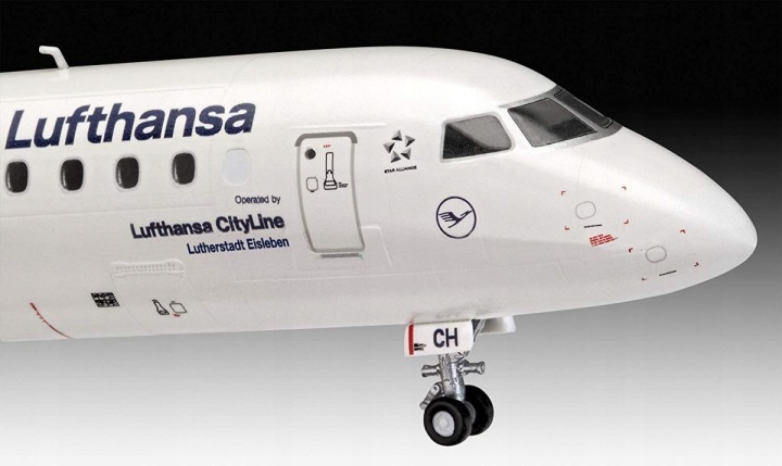 Embraer 190 lufthansa new livery 1:144 — фото 6