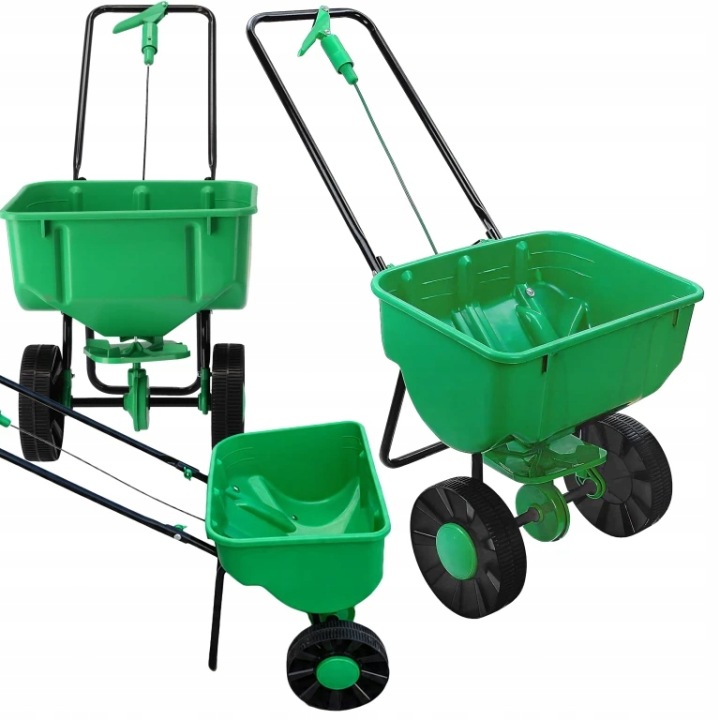 RealG RC-K-2320 Univerzální ruční u rozmetač hnojiva, osiva a soli 12L