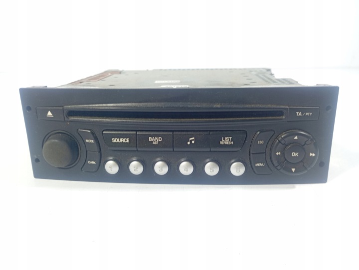 Citroen C3 02-10 RADIO ORYGINALNE CD brakuje kodu OE 96624490XT