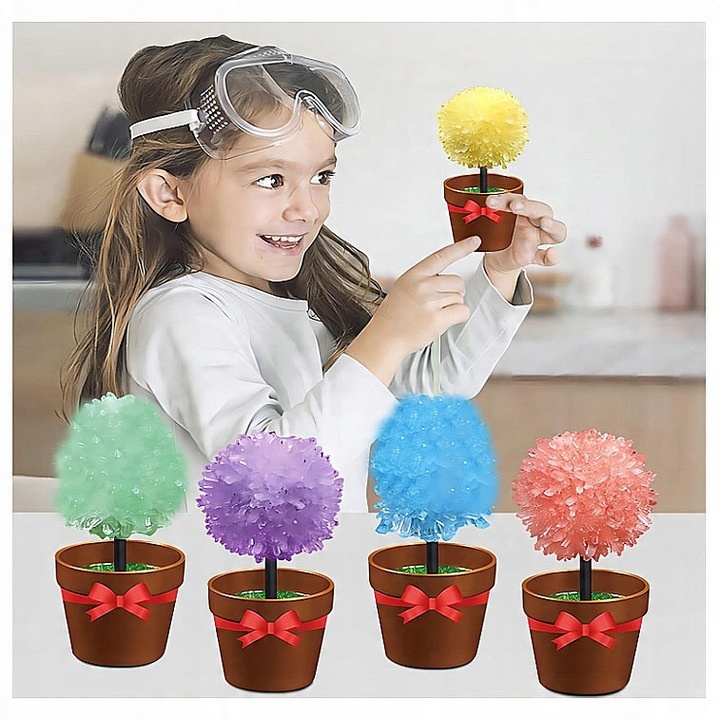 EDUCATIONAL SET EXPERIMENTS PLAYING CHEMISTRY MAGIC CRYSTALS DIAMONDS Brand click4TOYS