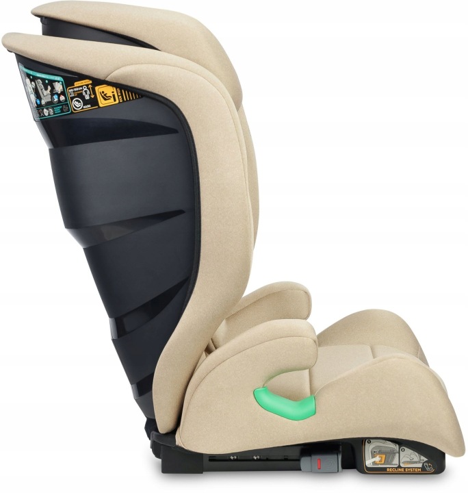 Автокрісло CARETERO NIMBUS ISOFIX / 100-150 см / 9-36 кг кемел — фото 8