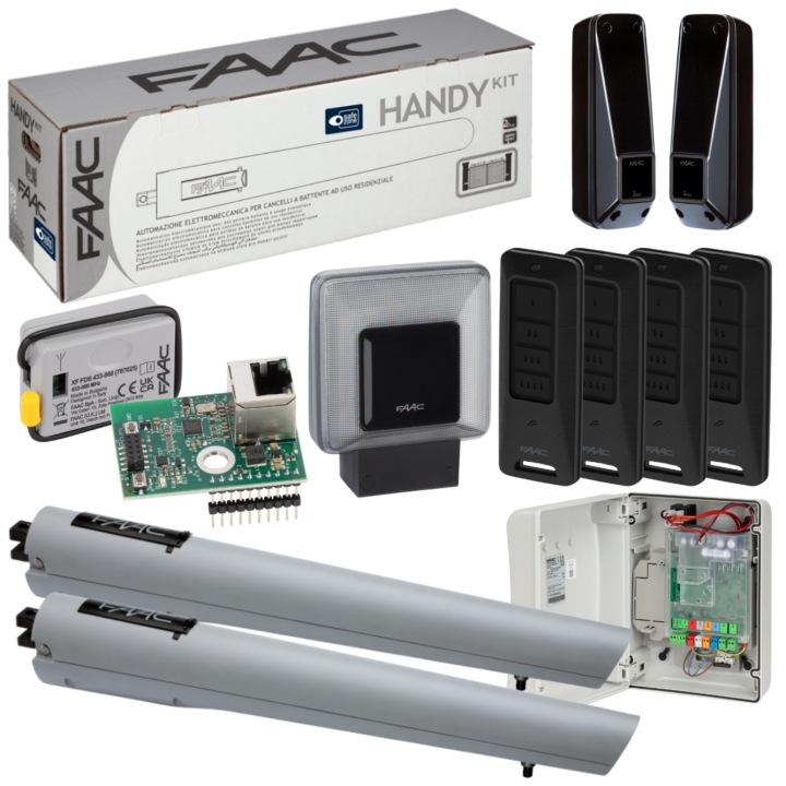 Faac Handy+ Xwbl- WiFi Lan+ Lampa+ Pilot 4ks pohon dvoukřídlé brány