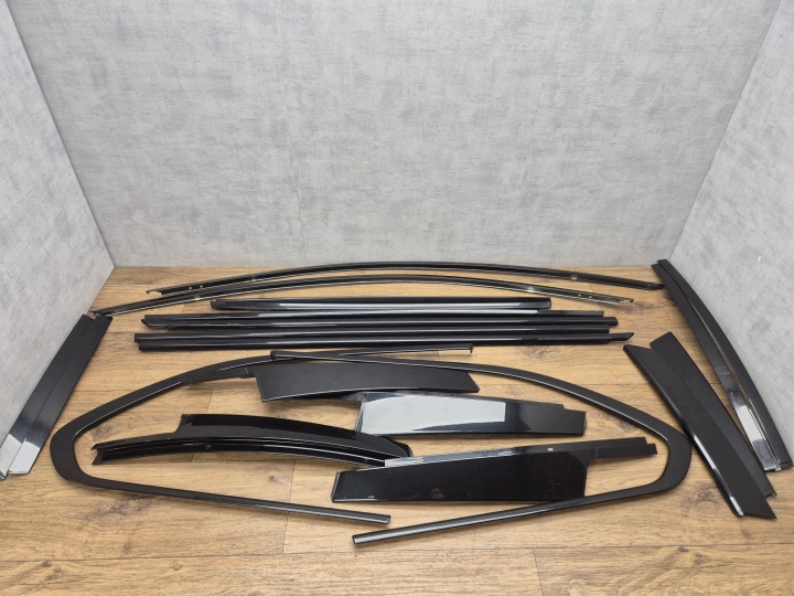 BMW 5 F11 modanatura SHADOWLINE porta portiera nero m-packet OZDOBNE KOMPLET POLYSK