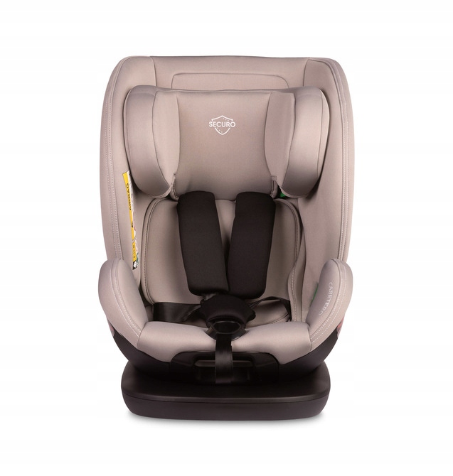 Caretero Securo крісло i-Size 40-150 см поворотний 360° світло-сірий — фото 10