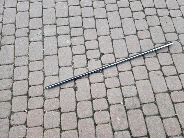 lišta zgarniacz dvere predok przednich ľavých tesnenie chrom Opel Meriva B