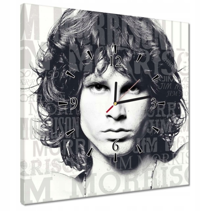 Hodiny 40x40 Jim Morrison