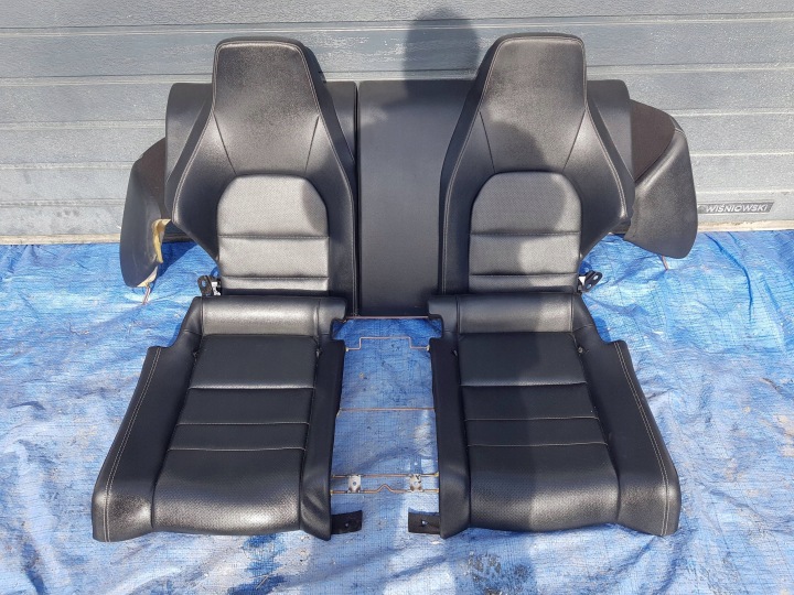 Sitz hinten heck siedzisko oparcie Mercedes E C207 W207