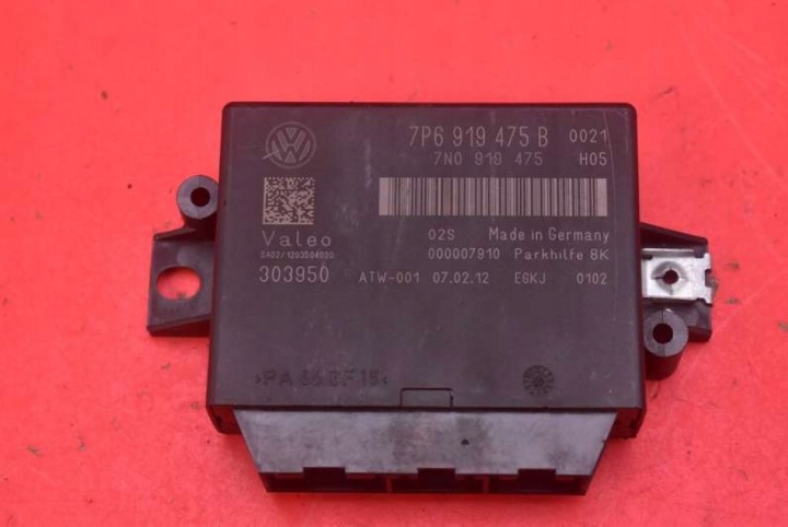 Bedienteil modul Parken PDC 7P6919475B VW TOUAREG 2 II 7P 10-14