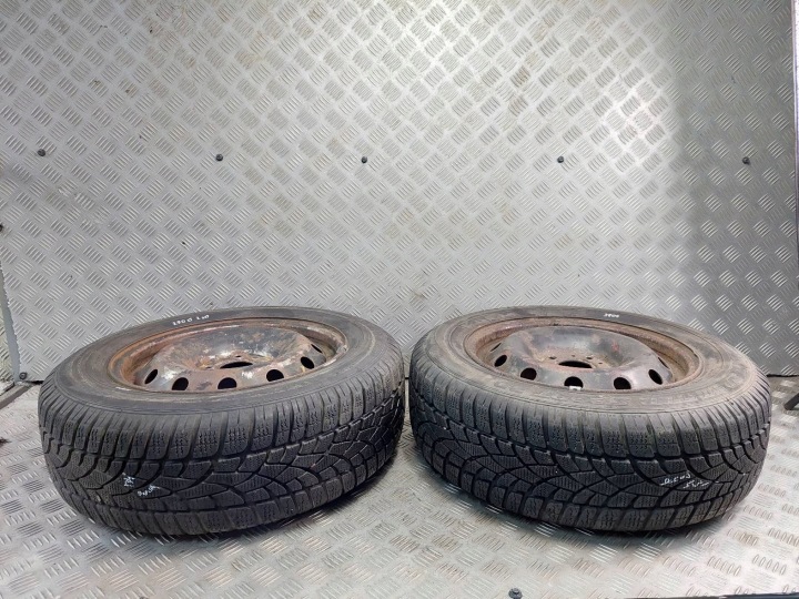 kotač guma + felga KOMPLET 2 SZT 195/65R15 DUNLOP SP WINTER SPORT