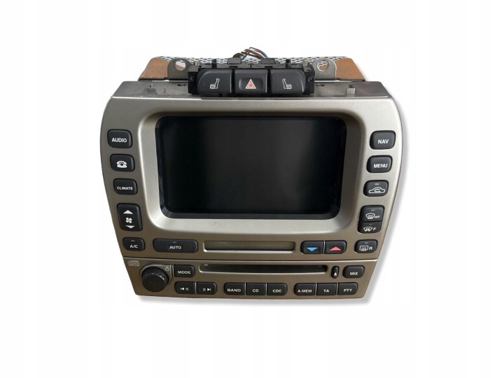 Radio samochodowe Jaguar X-Type facelift X400 2008 9X4310E889BA