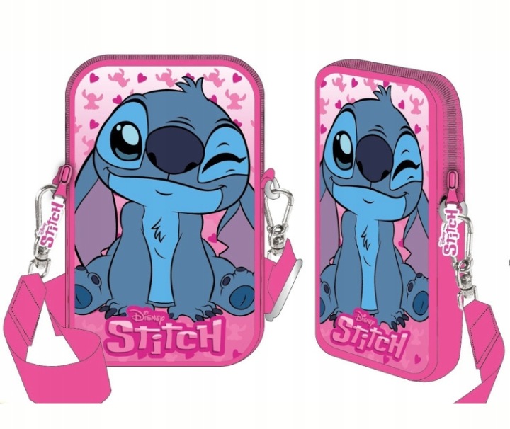 Дівчача сумка крос-боді на телефон мобільний Stitch — фото 5