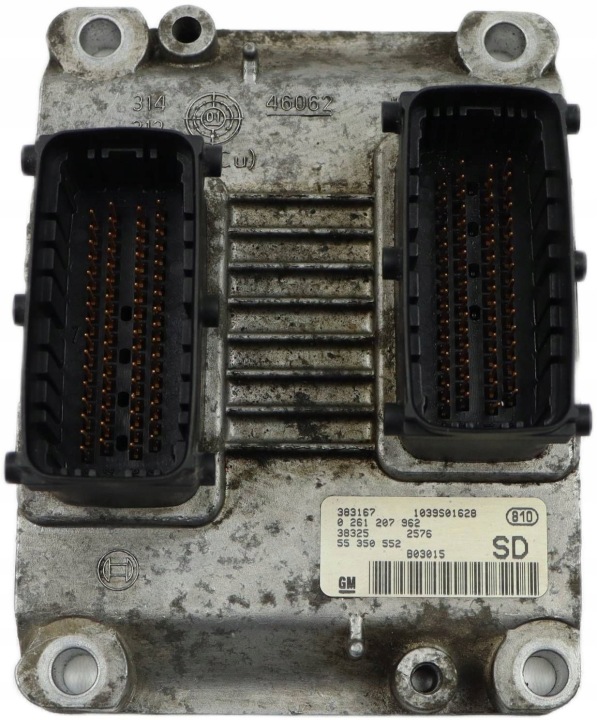 OPEL CORSA D Computer Bedienteil DES MOTORS 1.2 55350552 1039S01628 0261207962