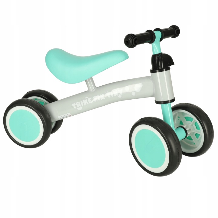 Біговел ходунки для дітей TRIKE FIX TINY 3 в 1 чотириколісний м'ятний
