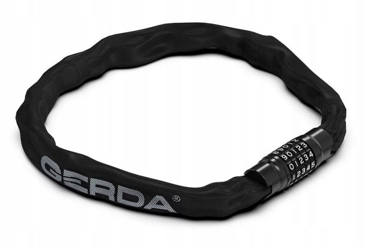 GERDA CONTRA COMBO 900/6C замок велосипедний ланцюговий захист на код — фото 3