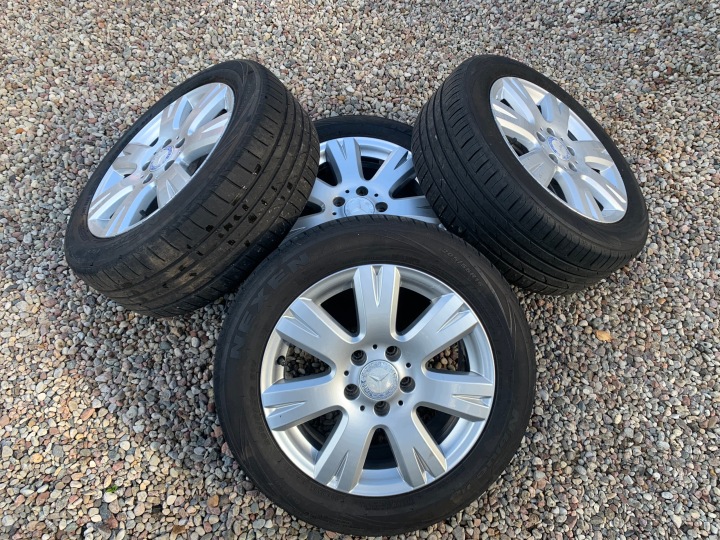 R16 cerchi ruote di alluminio audi mercedes 7j et43 5x112 205/55r16 a2044012602