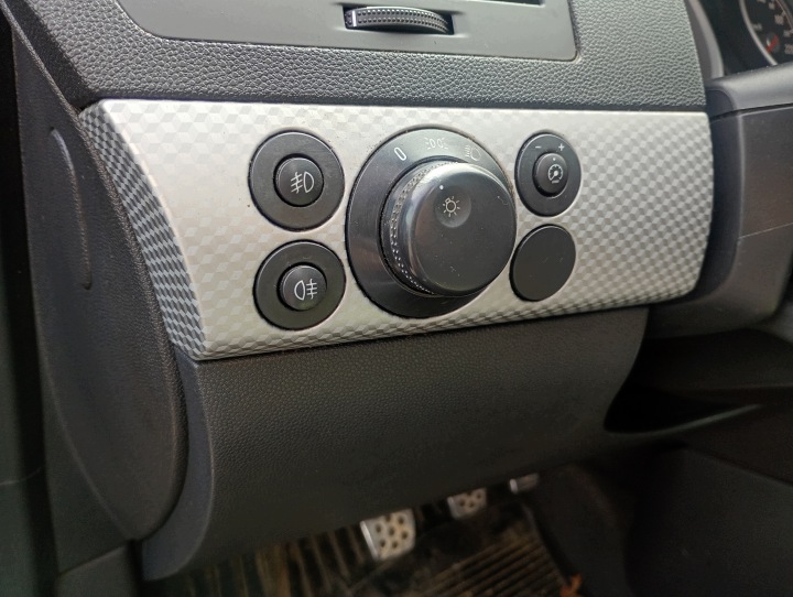 vypínač ovladac PANEL svetiel OPEL ASTRA H GTC 06-10