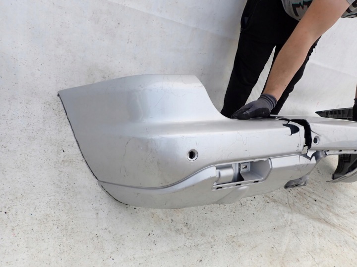 MERCEDES ML W163 LIFT Stoßstange BOK links heck PDC