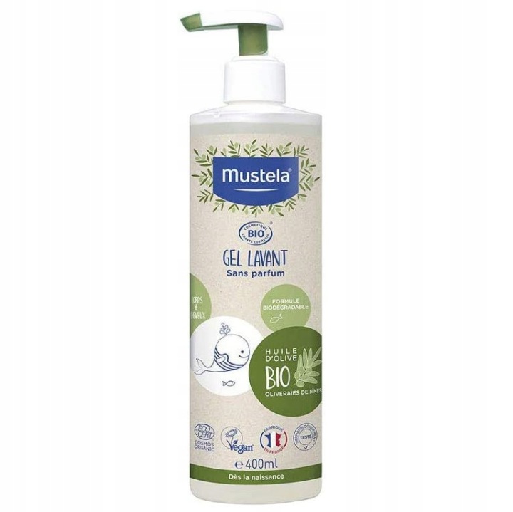 Mustela Bio Гель для миття 400 мл