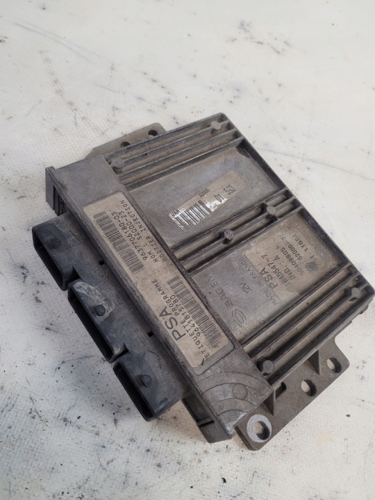 Bedienteil Computer DES MOTORS OE 9637706180-03 PEUGEOT 206 HB 00r. 1.4B