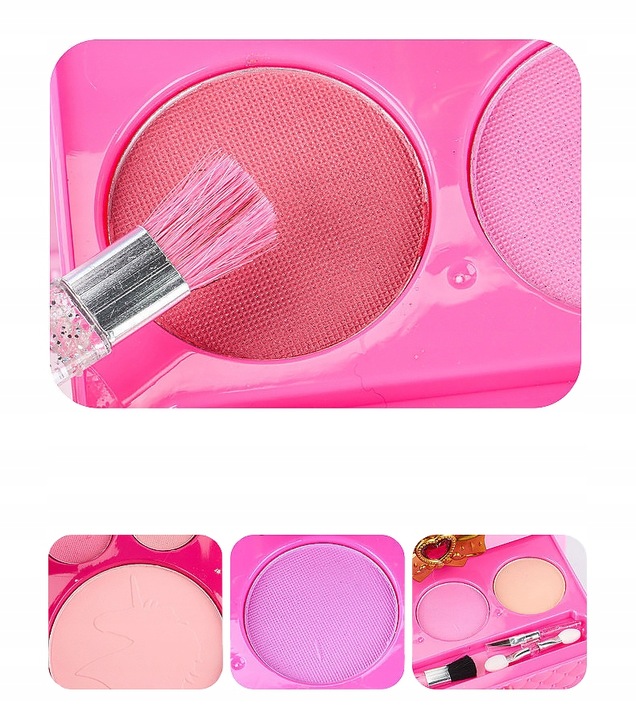 CASE OF COSMETICS FOR MAKEUP AND NAILS SHADOWS Brand click4TOYS