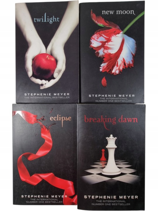 Zdjęcie egzemplarza: Zmierzch 1-4 / po angielsku / Twilight / Stephenie Meyer
