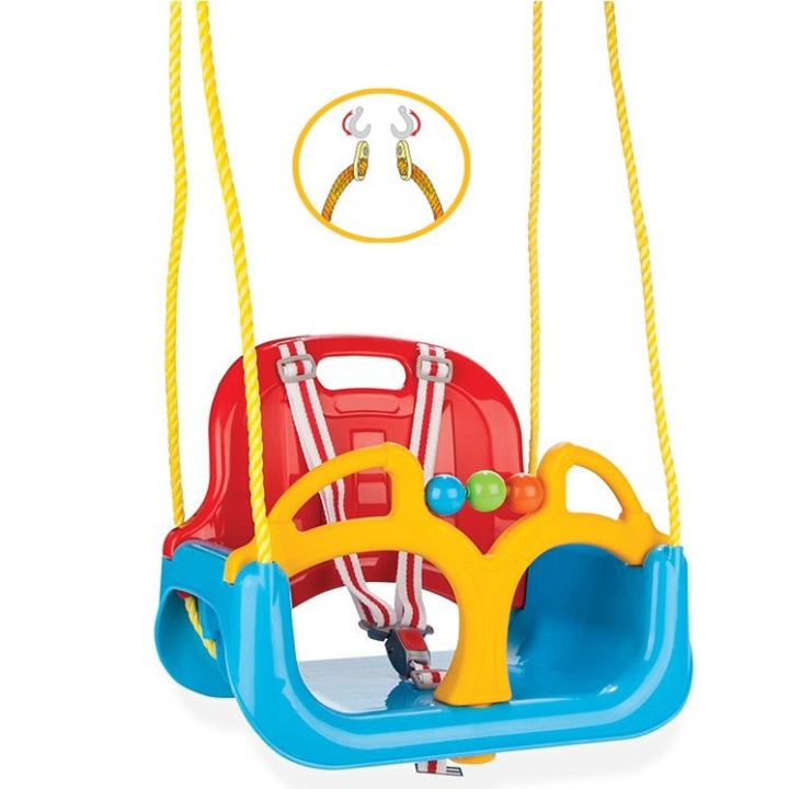 HUŚTAWKA 3w1 KUBEŁKOWA MODUŁOWA MOCNA NA LINACH