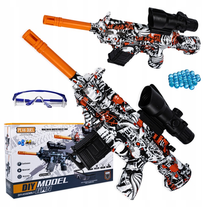 BIG ELECTRIC RIFLE GUN FOR GEL BALLS