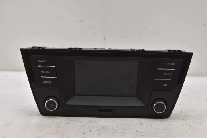 RADIO radio OBSLUGA MEDIOW 6V0035871D SKODA FABIA 3 III NJ 14-18