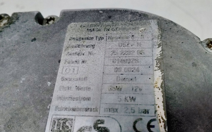 Toyota Yaris 2006 Parkeringsvarme Webasto 7