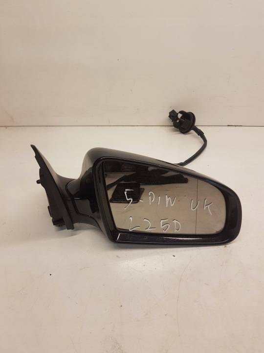 SPECCHIETTO RETROVISORE Destra Anteriore AUDI A6 C6 LZ5D 5 PIN UK