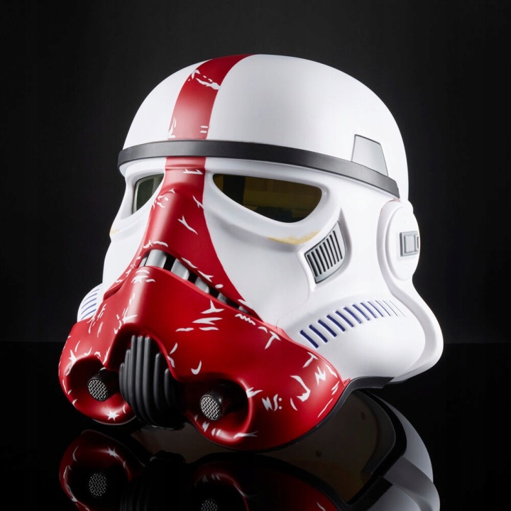 Star wars - the black series - imperial incinerator trooper електронний helm — фото 3