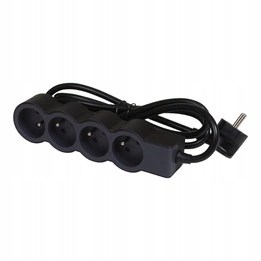 Prodlužovací Kabel 4X2P+Z Legrand 049491 Černý