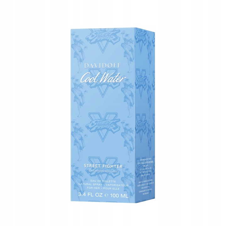 davidoff cool water street fighter champion edition for her