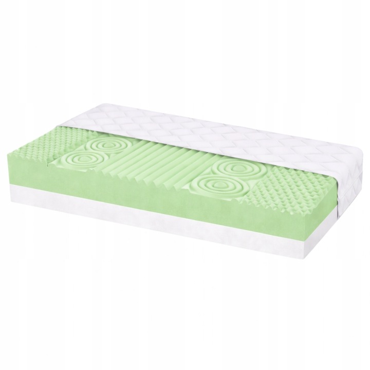 Matrace 90x200 pěna 9 zón HResilio Visco Stampdream termoplastická