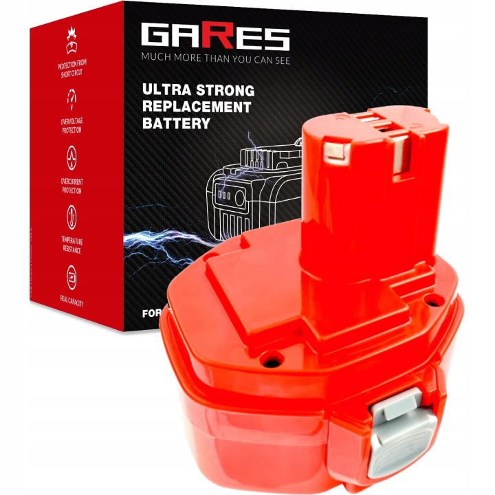 Akumulátor pro Makita PA14 1422 6281D 1433 14,4V 1,5Ah