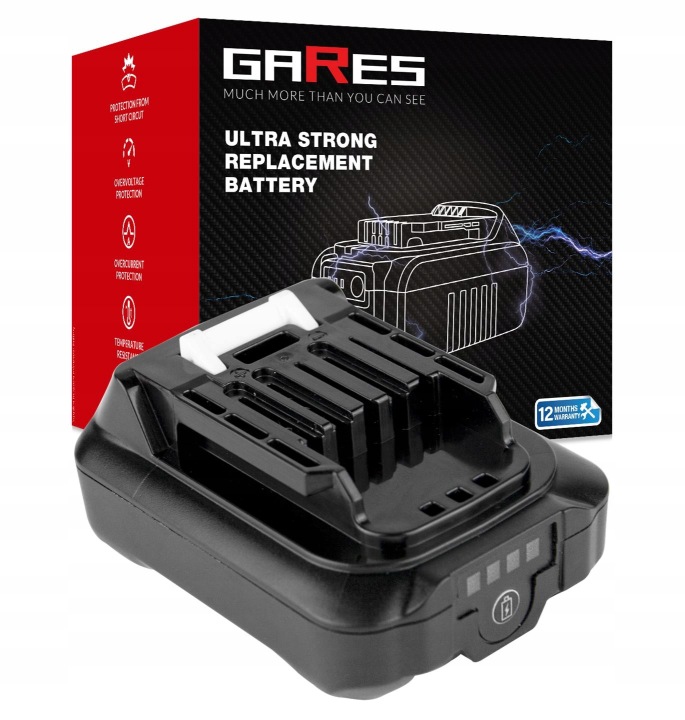 Akumulátor pro Makita MR052 CP100DZ WR100DZ JR103DSAE 10,8V 12V 2Ah