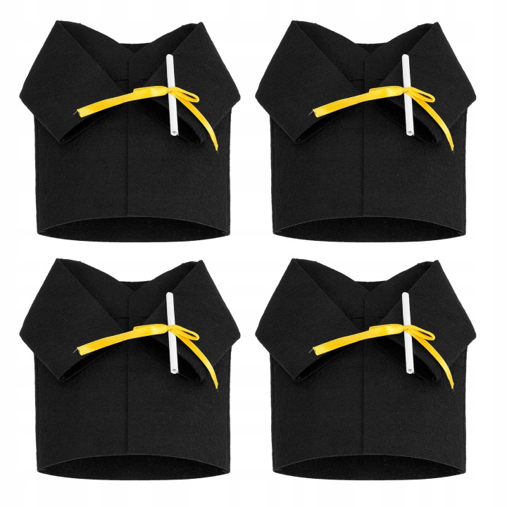 4 шт. кумедні чохли на пляшки на вечірку з нагоди закінчення навчання — фото 2